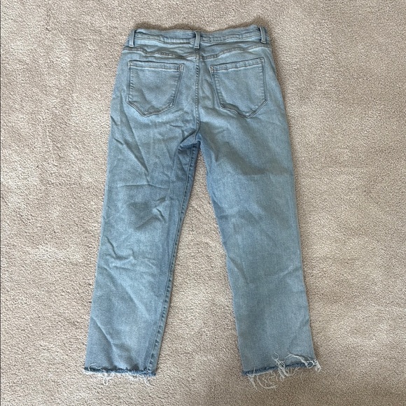 Kensie Vintage Luxe The Allie High Rise Slim Straight Jeans - Picture 3 of 5